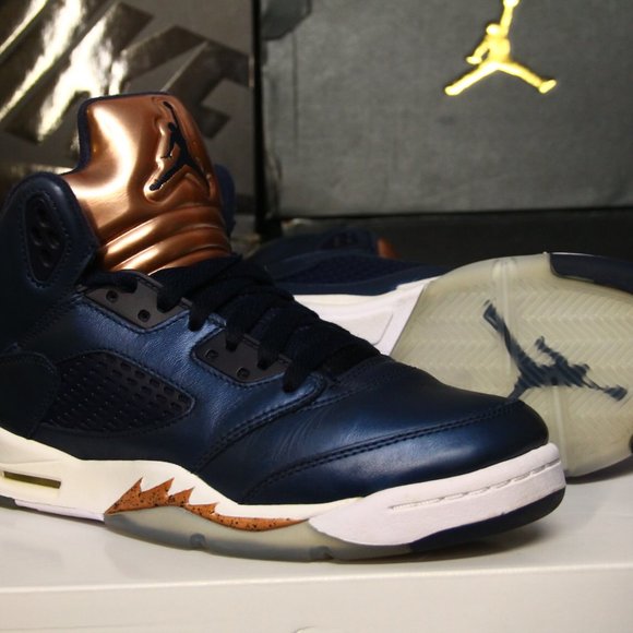 RARE Air Jordan 5 'Bronze' RETRO 2016 - Picture 2 of 13